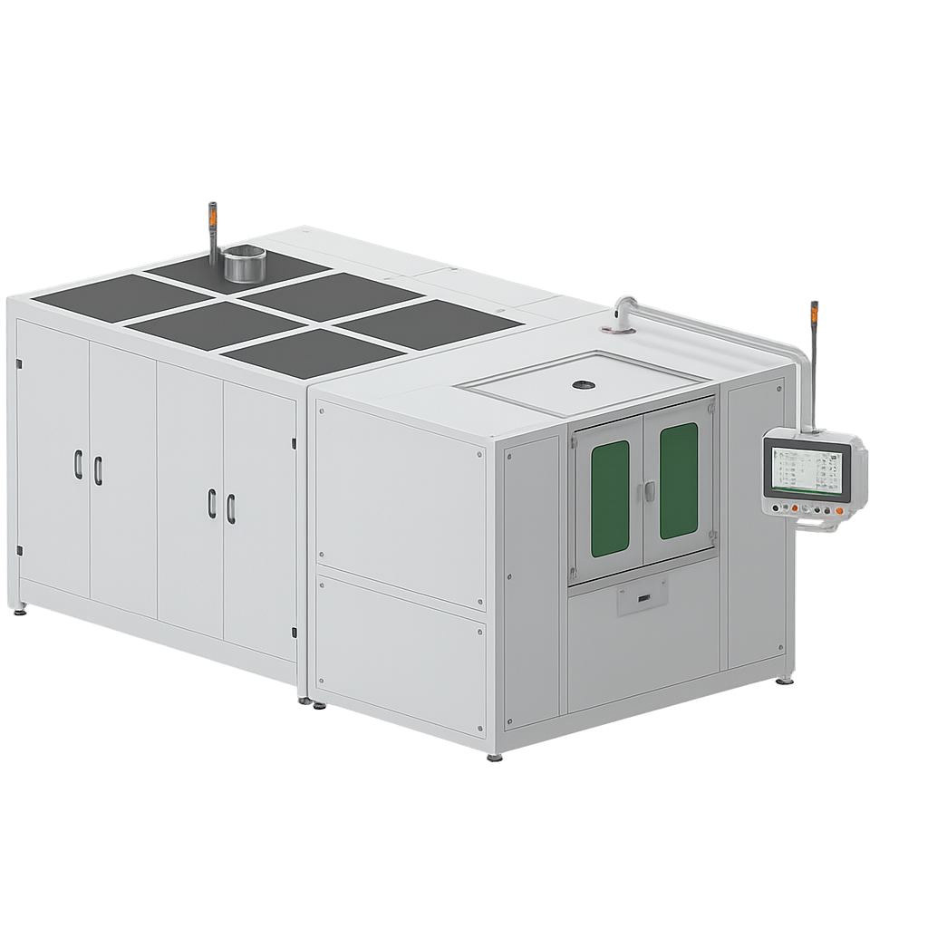 Impulsdruckprüfstand von Poppe + Potthoff mit Maximator Design